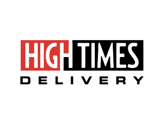 High Times Delivery logo design by Girly