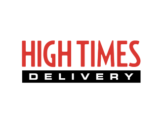High Times Delivery logo design by Girly
