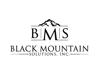 Black Mountain Solutions, Inc.  logo design by abss