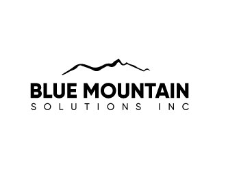 Black Mountain Solutions, Inc.  logo design by Erasedink