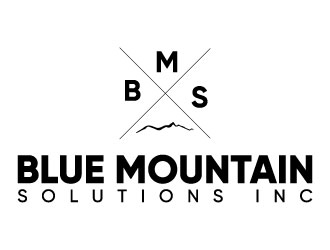 Black Mountain Solutions, Inc.  logo design by Erasedink