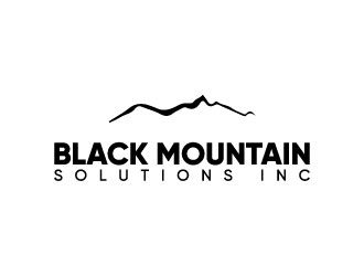 Black Mountain Solutions, Inc.  logo design by Erasedink