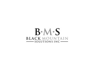 Black Mountain Solutions, Inc.  logo design by bricton