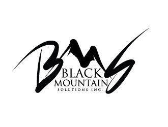 Black Mountain Solutions, Inc.  logo design by riezra