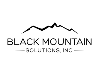 Black Mountain Solutions, Inc.  logo design by ruki