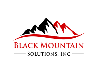 Black Mountain Solutions, Inc.  logo design by Girly