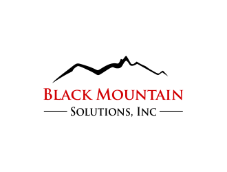 Black Mountain Solutions, Inc.  logo design by Girly