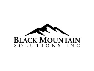Black Mountain Solutions, Inc.  logo design by Erasedink