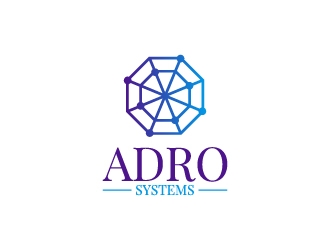 ADRO systems logo design by BaneVujkov