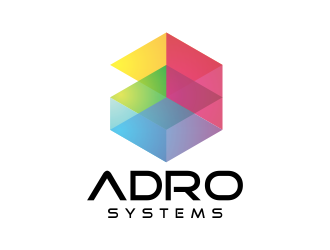 ADRO systems logo design by AisRafa