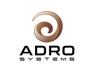 ADRO systems logo design by AisRafa