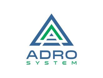 ADRO systems logo design by AisRafa