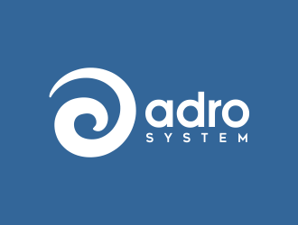 ADRO systems logo design by AisRafa