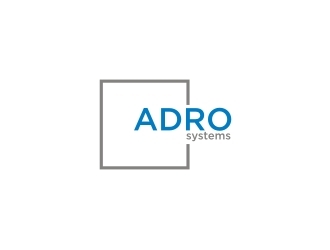 ADRO systems logo design by EkoBooM