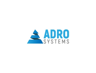 ADRO systems logo design by kasperdz