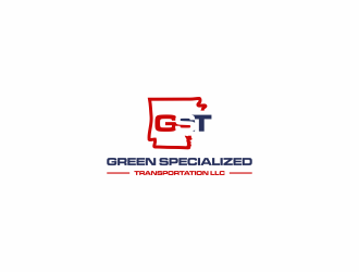Green Specialized Transportation LLC logo design by haidar