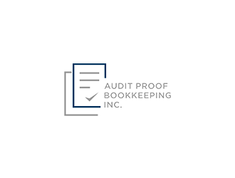 Audit Proof Bookkeeping Inc. logo design by blackcane