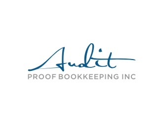 Audit Proof Bookkeeping Inc. logo design by Franky.