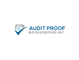 Audit Proof Bookkeeping Inc. logo design by .:payz™