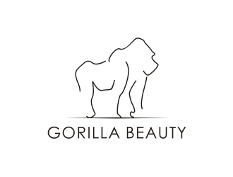 GORILLA BEAUTY logo design by mbamboex