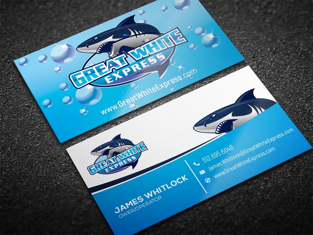 GREAT WHITE EXPRESS  logo design by aamir