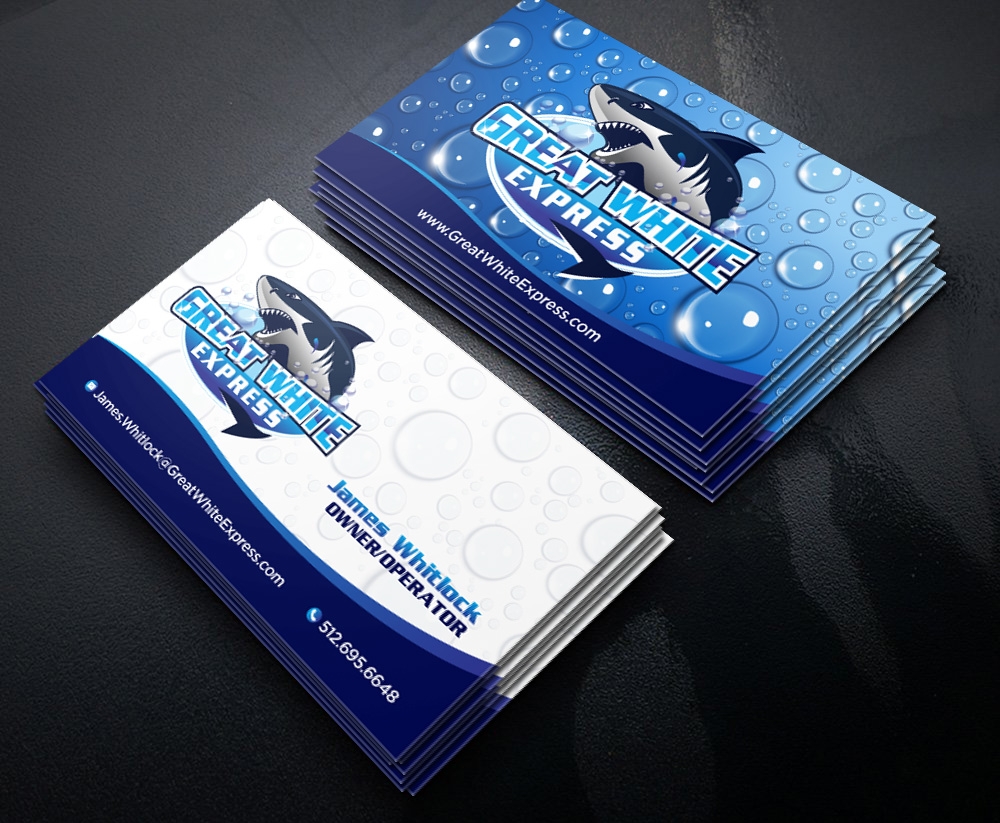GREAT WHITE EXPRESS  logo design by scriotx