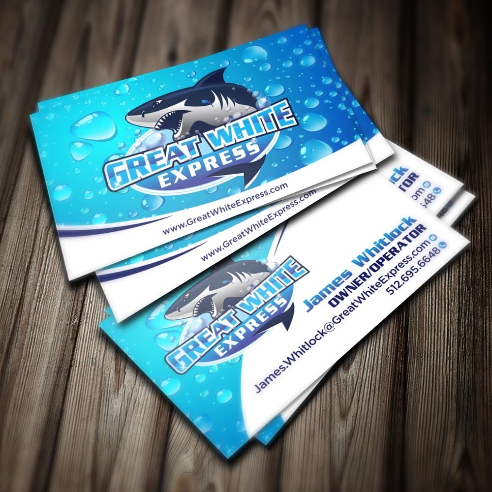 GREAT WHITE EXPRESS  logo design by scriotx