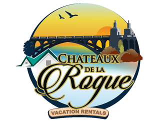 Chateaux de la Rogue logo design by coco