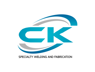 CK Specialty Welding and Fabrication logo design by Greenlight