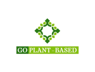 GO PLANT-BASED logo design by K-Designs