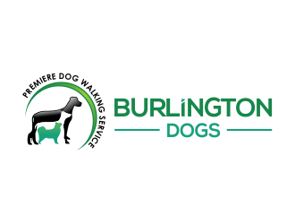 Burlington Dogs logo design by done