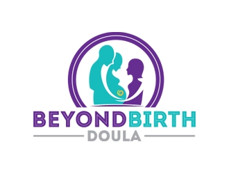 Beyond birth doula logo design by Eliben