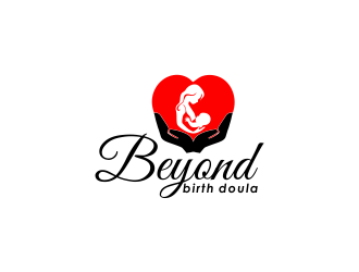 Beyond birth doula logo design by giphone