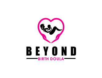 Beyond birth doula logo design by giphone