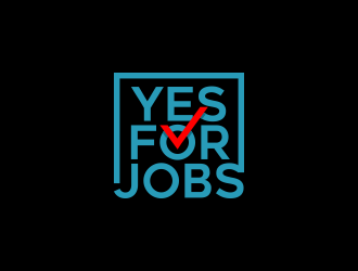 YES FOR JOBS logo design by ekitessar