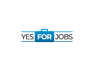 YES FOR JOBS logo design by crazher