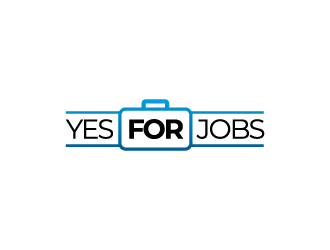 YES FOR JOBS logo design by crazher