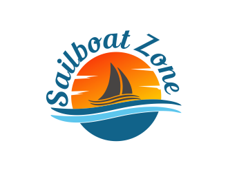 Sailboat Zone logo design by Greenlight