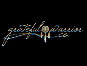 grateful warrior co. logo design by dondeekenz