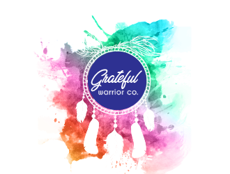 grateful warrior co. logo design by AnuragYadav
