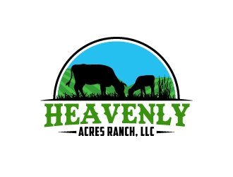 Heavenly Acres Ranch, LLC logo design by quanghoangvn92