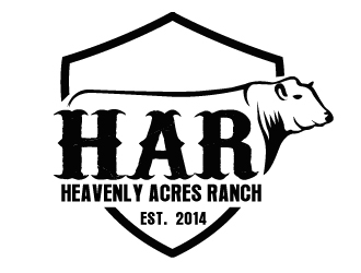 Heavenly Acres Ranch, LLC logo design by PMG