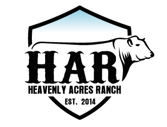 Heavenly Acres Ranch, LLC logo design by PMG