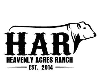 Heavenly Acres Ranch, LLC logo design by PMG