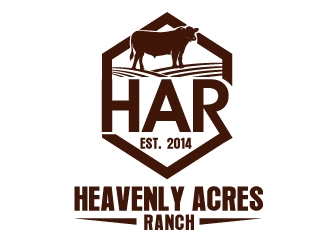 Heavenly Acres Ranch, LLC logo design by PMG