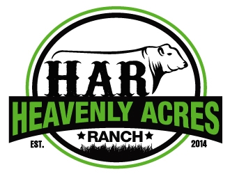 Heavenly Acres Ranch, LLC logo design by PMG