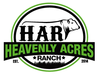 Heavenly Acres Ranch, LLC logo design by PMG