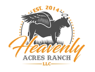 Heavenly Acres Ranch, LLC logo design by MAXR