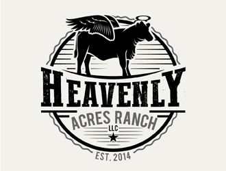Heavenly Acres Ranch, LLC logo design by MAXR
