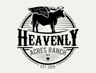 Heavenly Acres Ranch, LLC logo design by MAXR